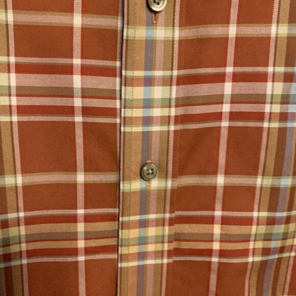Eddie Bauer Plaid Button Down Size XL - Picture 5 of 12